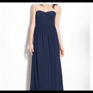 Jenny Yoo Aiden Navy dress size 0